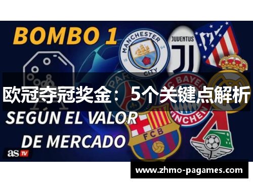 欧冠夺冠奖金：5个关键点解析